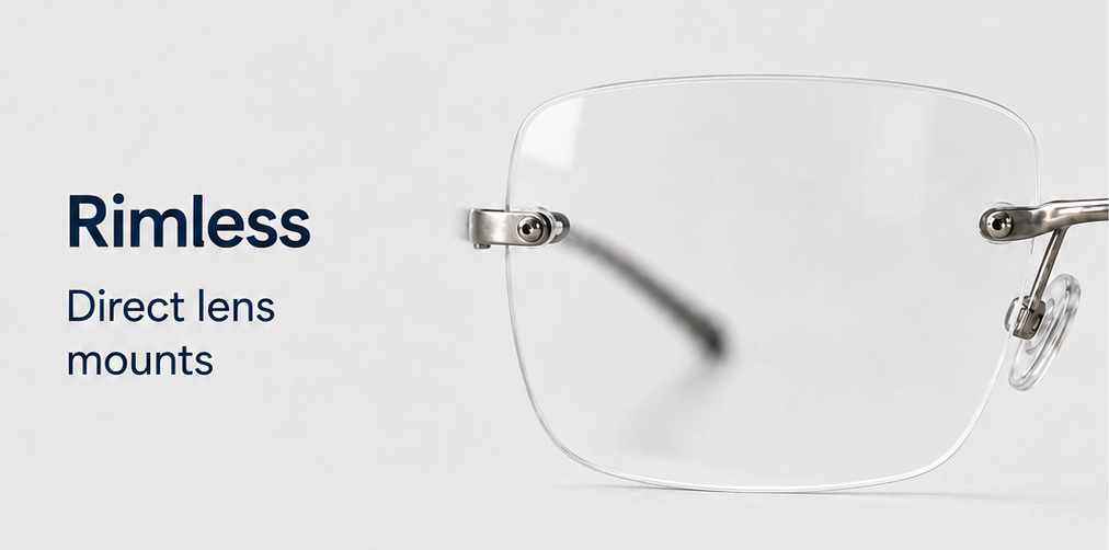 Lenses for Rimless Frame