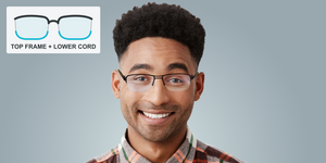 Lenses for Semi-Rimless Frame