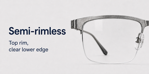 Lenses for Semi-Rimless Frame